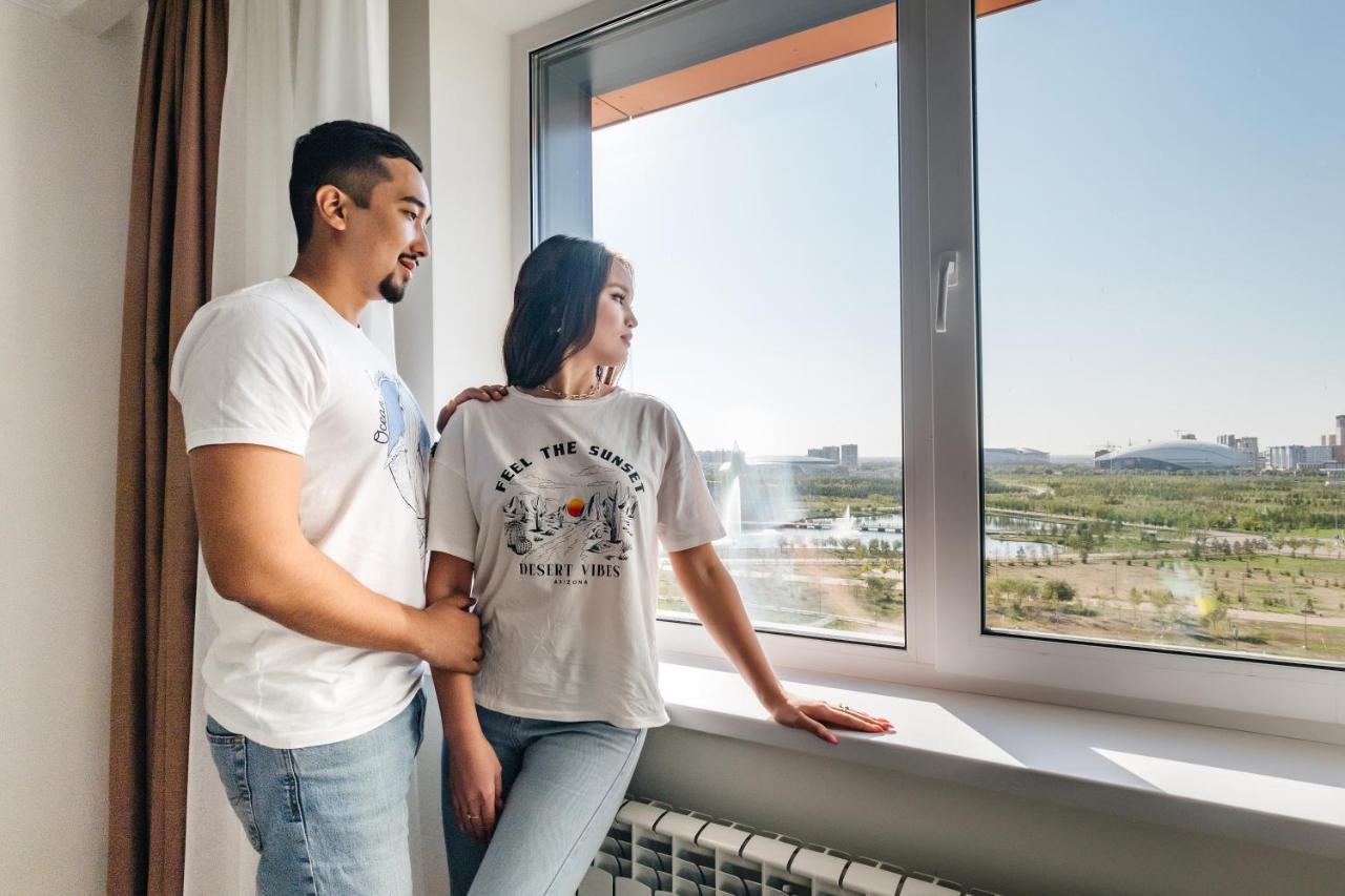 Ye'S Астана Aparthotel Buitenkant foto